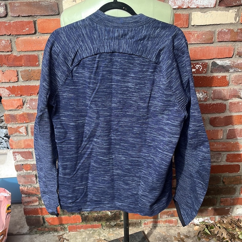 Nike Mens Blue Tech knit bomber Jacket size XL - Picture 6 of 6